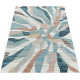 Tapis design multicolore rectangulaire Modern