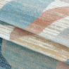 Tapis design multicolore rectangulaire Modern