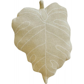 Coussin lavable en machine réversible Baby Leaf