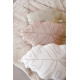 Coussin lavable en machine réversible Baby Leaf