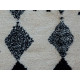 Tapis beni ouarain blanc en laine 300x195 Tizi