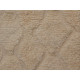 Tapis beni ouarain blanc en laine 120x80 Casa