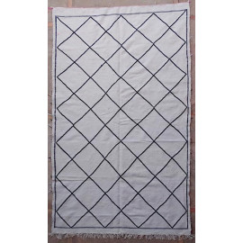 Tapis marocain berbère tissé main en laine 245x145 Pia