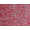 Tapis kilim laine zanafi rose 290x200 tissé main Omnia
