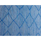 Tapis kilim laine zanafi bleu 325x185 tissé main Onésime