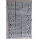 Tapis kilim laine zanafi gris 310x205 tissé main Ophélia