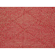 Tapis kilim laine zanafi rouge tissé main 250x140 Opium