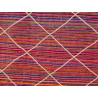 Tapis kilim laine zanafi rouge tissé main 235x140 Opure