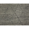 Tapis kilim laine zanafi gris tissé main 155x100 Orangette