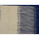 Tapis kilim laine zanafi bleu 335x200 tissé main Oranne