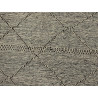 Tapis kilim laine zanafi gris 315x180 tissé main Orca