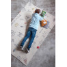 Tapis original en laine lavable en machine Creative