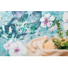 Tapis de bain floral Roosevelt Wecon Home