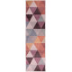 Tapis design multicolore géométrique pour salon Eliza