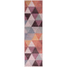 Tapis design multicolore géométrique pour salon Eliza