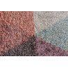 Tapis design multicolore géométrique pour salon Eliza