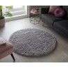 Tapis shaggy design uni pour salon Sparks