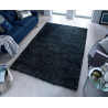 Tapis shaggy design uni pour salon Sparks