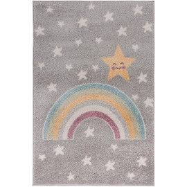 Tapis enfant shaggy Rainbow Night