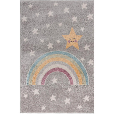 Tapis enfant shaggy Rainbow Night