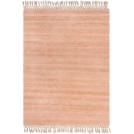 Tapis design en jute à franges Equinox