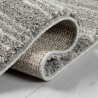 Tapis design à franges pour salon à longues mèches Holland