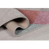 Tapis de salon géométrique multicolore Mika