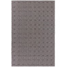 Tapis graphique design en coton pour salon Pappel