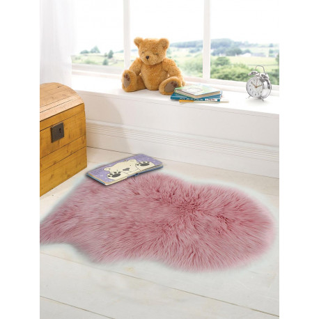 Fusion Tapis en Fausse Fourrure Vison, 60 x 90 cm : : Cuisine et  Maison