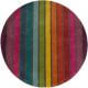 Tapis rectangle multicolore en laine moderne Candy