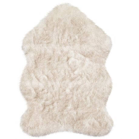 Tapis shaggy uni fausse fourrure Copenhagen