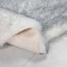 Tapis shaggy uni fausse fourrure Copenhagen