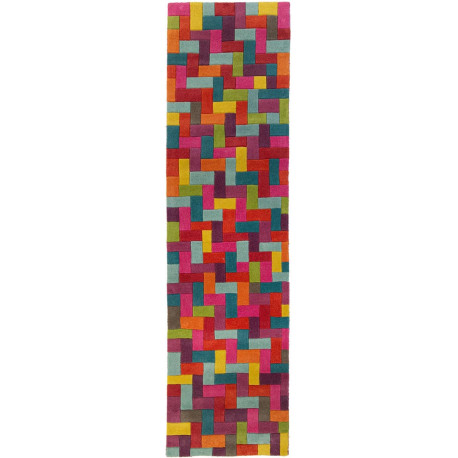 Tapis contemporain multicolore Flynn