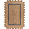 Tapis en jute design Grace