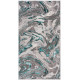 Tapis effet 3D pour salon Marbled