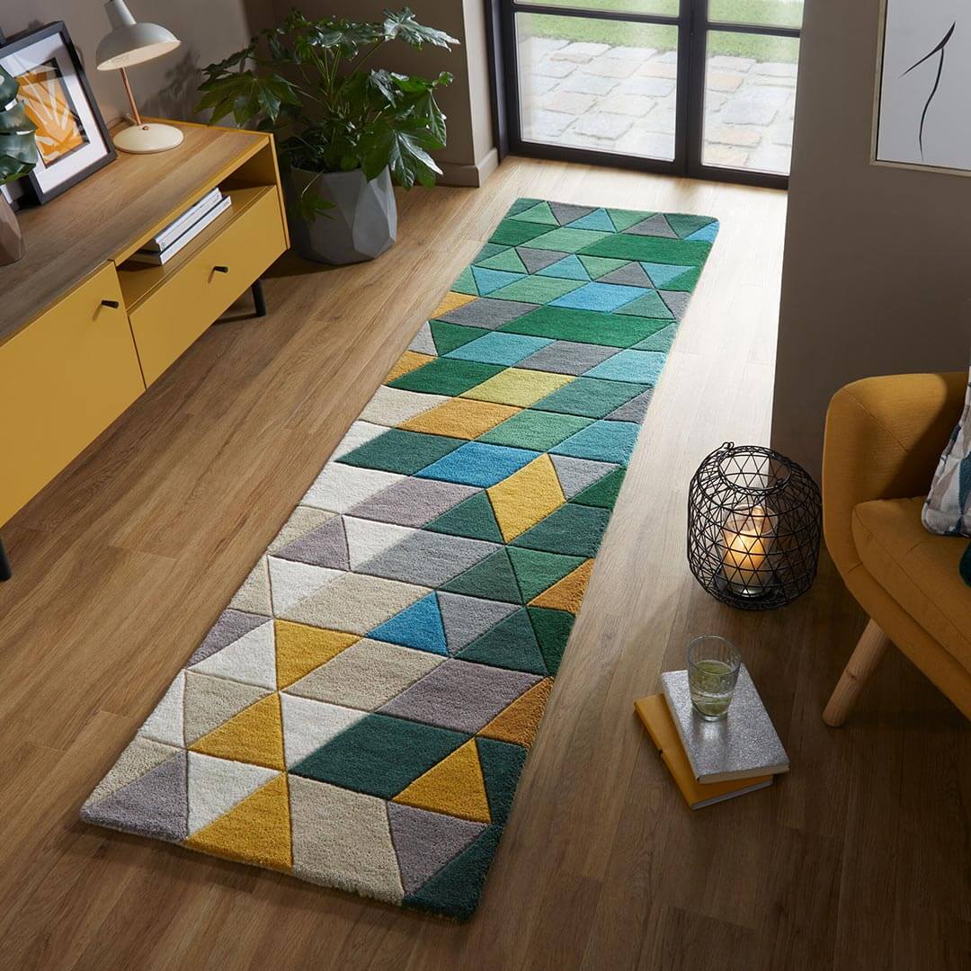 Tapis scandinave géométrique, dyna Couleur multicolore So'home