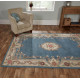 Tapis d'orient shaggy en laine Aubusson