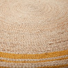 Tapis naturel en jute tissé à la main Istanbul