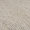 Tapis de salon rectangulaire en laine Minerals