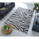 Tapis moderne motif animal Wilder Zebra