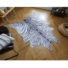 Tapis effet peau zèbre Zebra Print