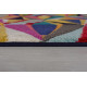 Tapis de couloir multicolore design Danza