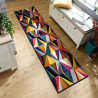 Tapis de couloir multicolore design Danza