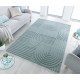 Tapis moderne en laine uni Zen Garden