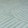 Tapis moderne en laine uni Zen Garden