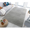 Tapis moderne en laine uni Zen Garden