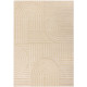 Tapis moderne en laine uni Zen Garden