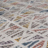 Tapis design multicolore pour salon Score