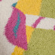 Tapis enfant licorne multicolore Unicorn Rainbow