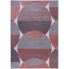 Tapis moderne graphique pour salon Cirque